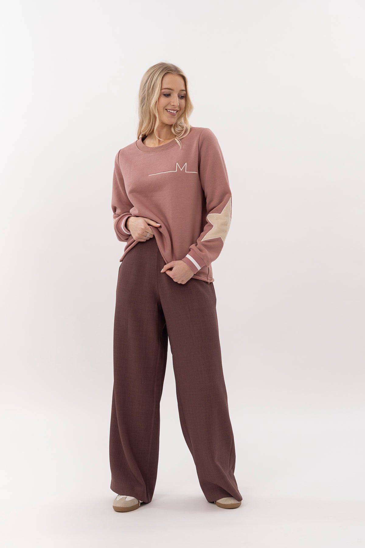 Sienna Pant - Blushing Plum