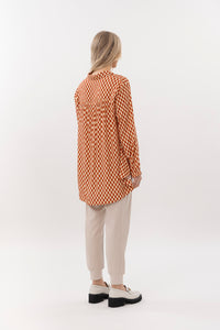 Rae Shirt - Contrast print