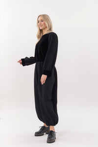Finley Top with lace sleeves