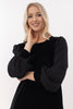 Finley Top with lace sleeves