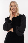 Finley Top with lace sleeves
