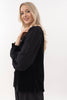 Finley Top with lace sleeves