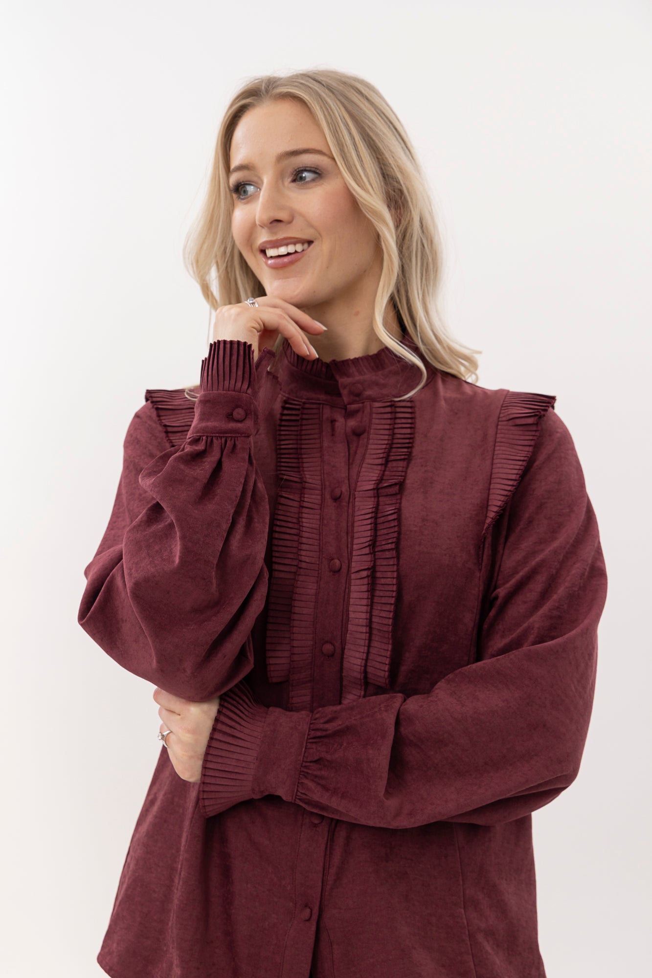 Jools Shirt - Plum