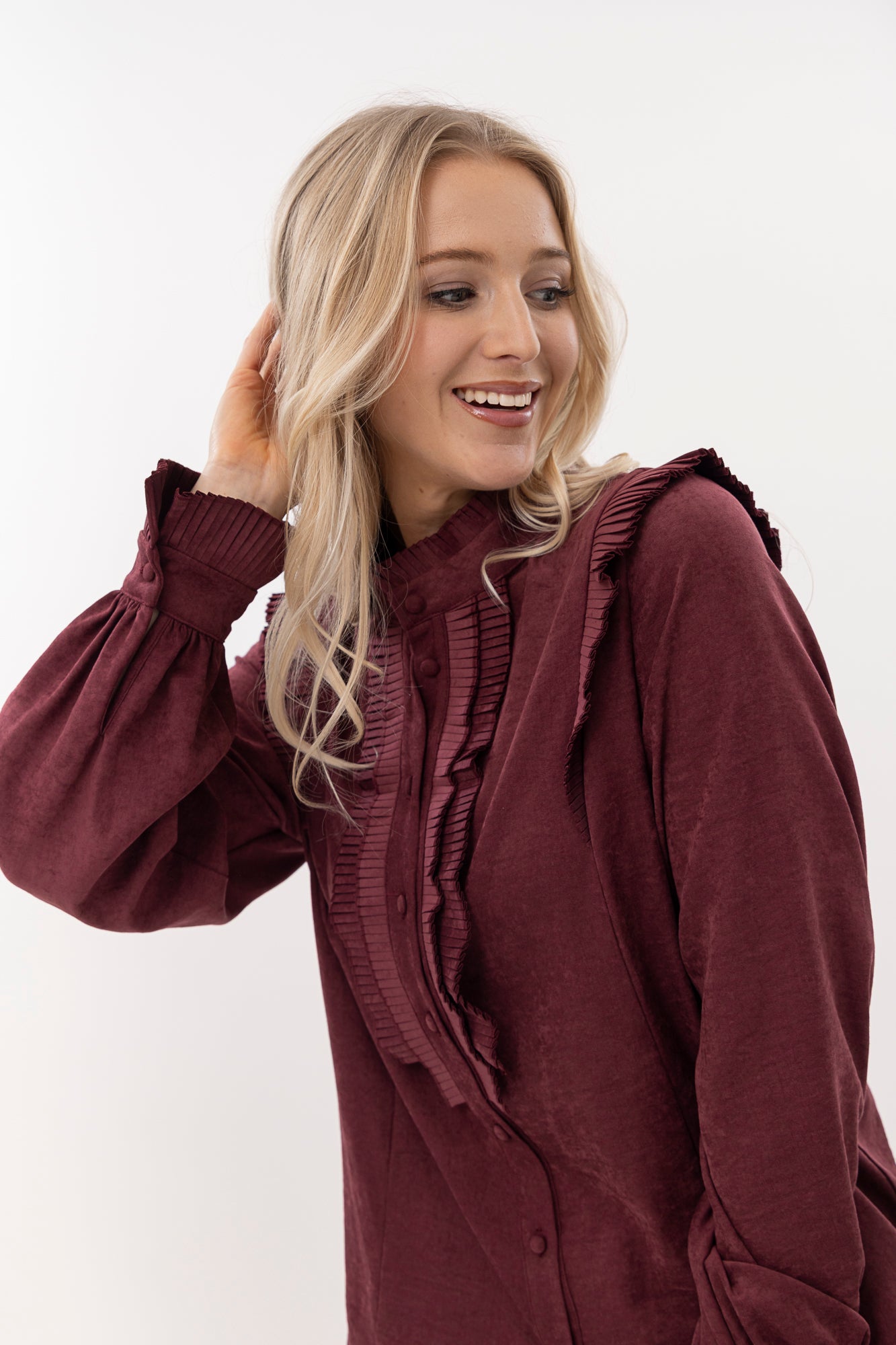 Jools Shirt - Plum