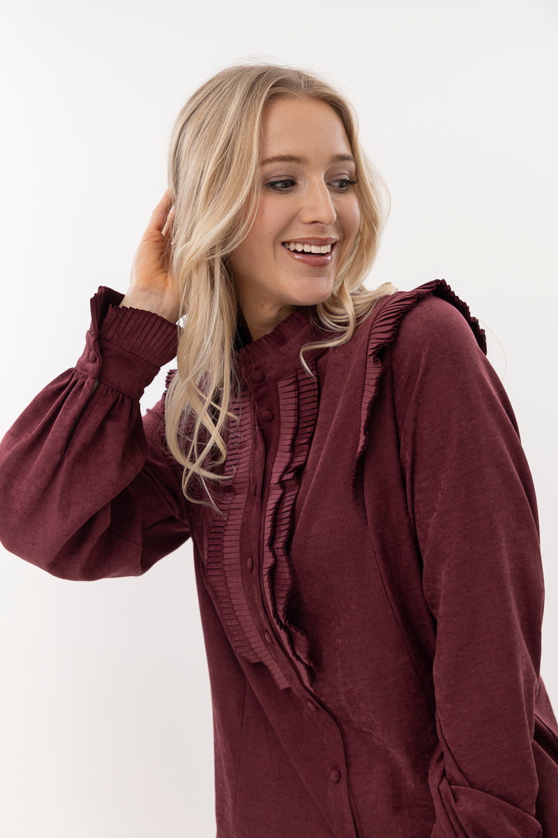 Jools Shirt - Plum