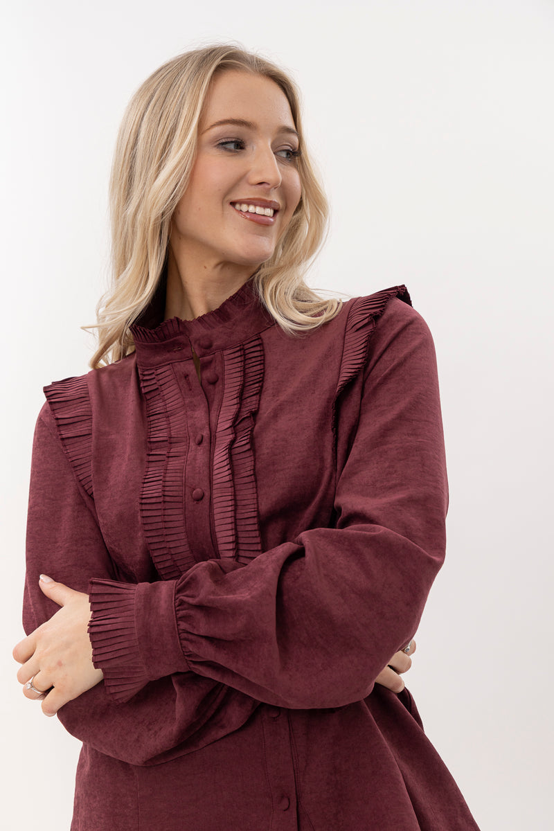 Jools Shirt - Plum