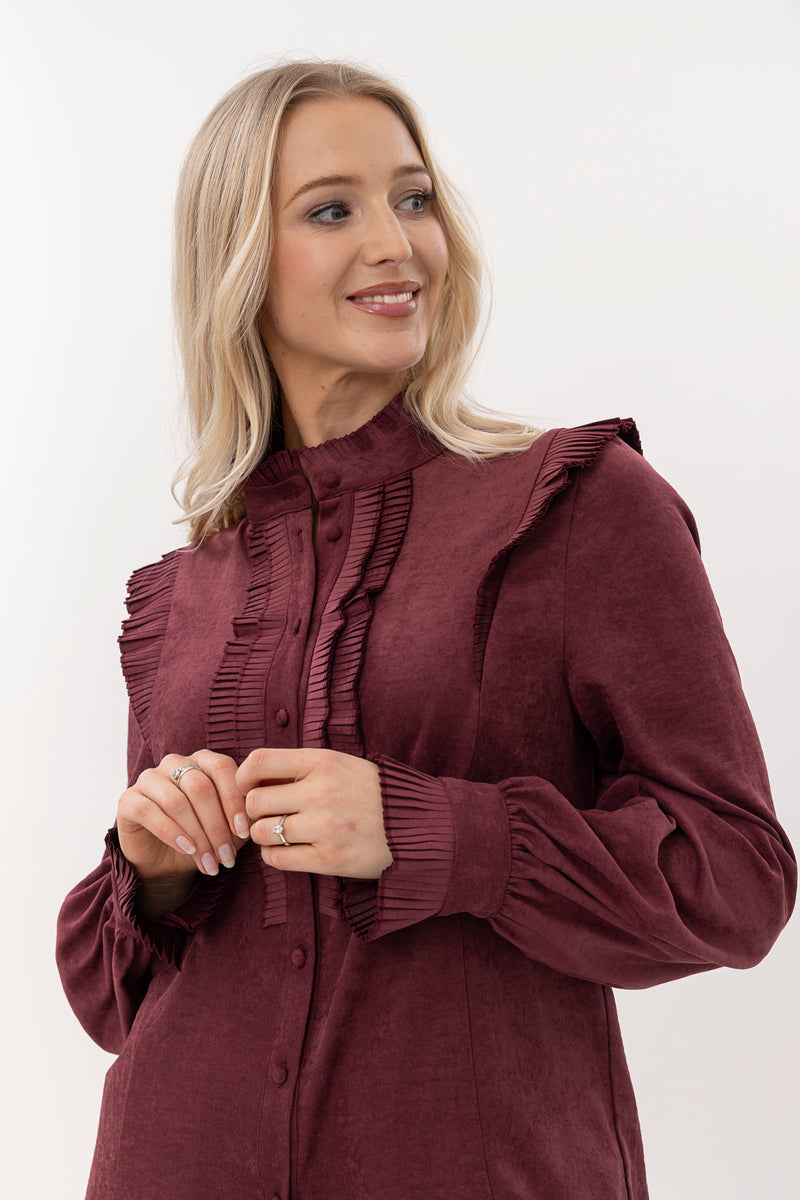 Jools Shirt - Plum
