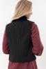 Greta jacket with removable faux fur collar