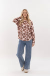 Finley Top  blush baroque