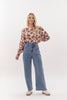 Finley Top  blush baroque