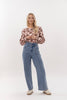 Finley Top  blush baroque