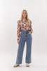 Finley Top  blush baroque