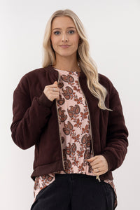 Neve Top - Blush Baroque