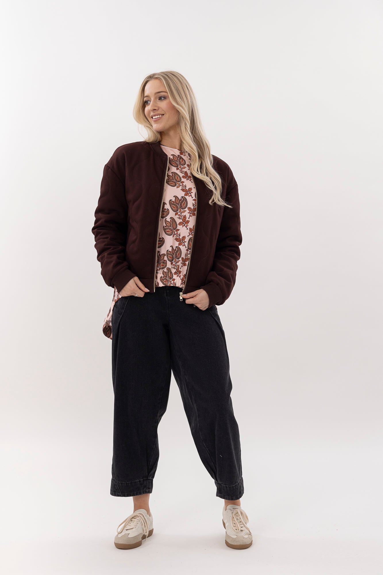 Neve Top - Blush Baroque