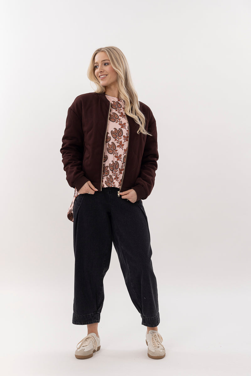 Neve Top - Blush Baroque