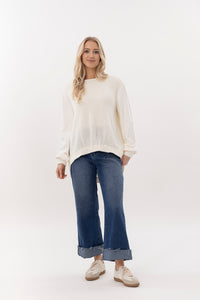 Neve Top - Cream knit