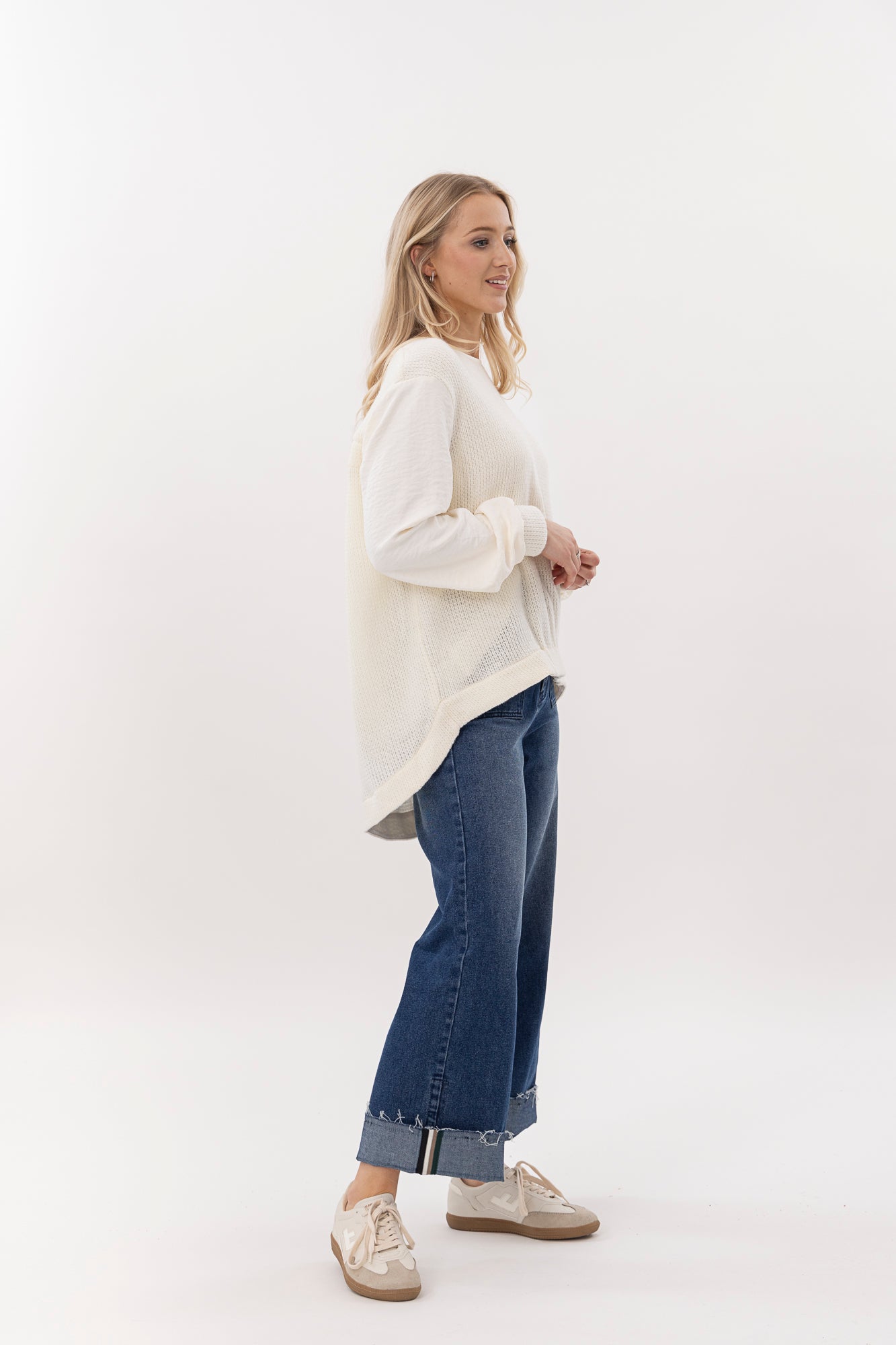 Neve Top - Cream knit