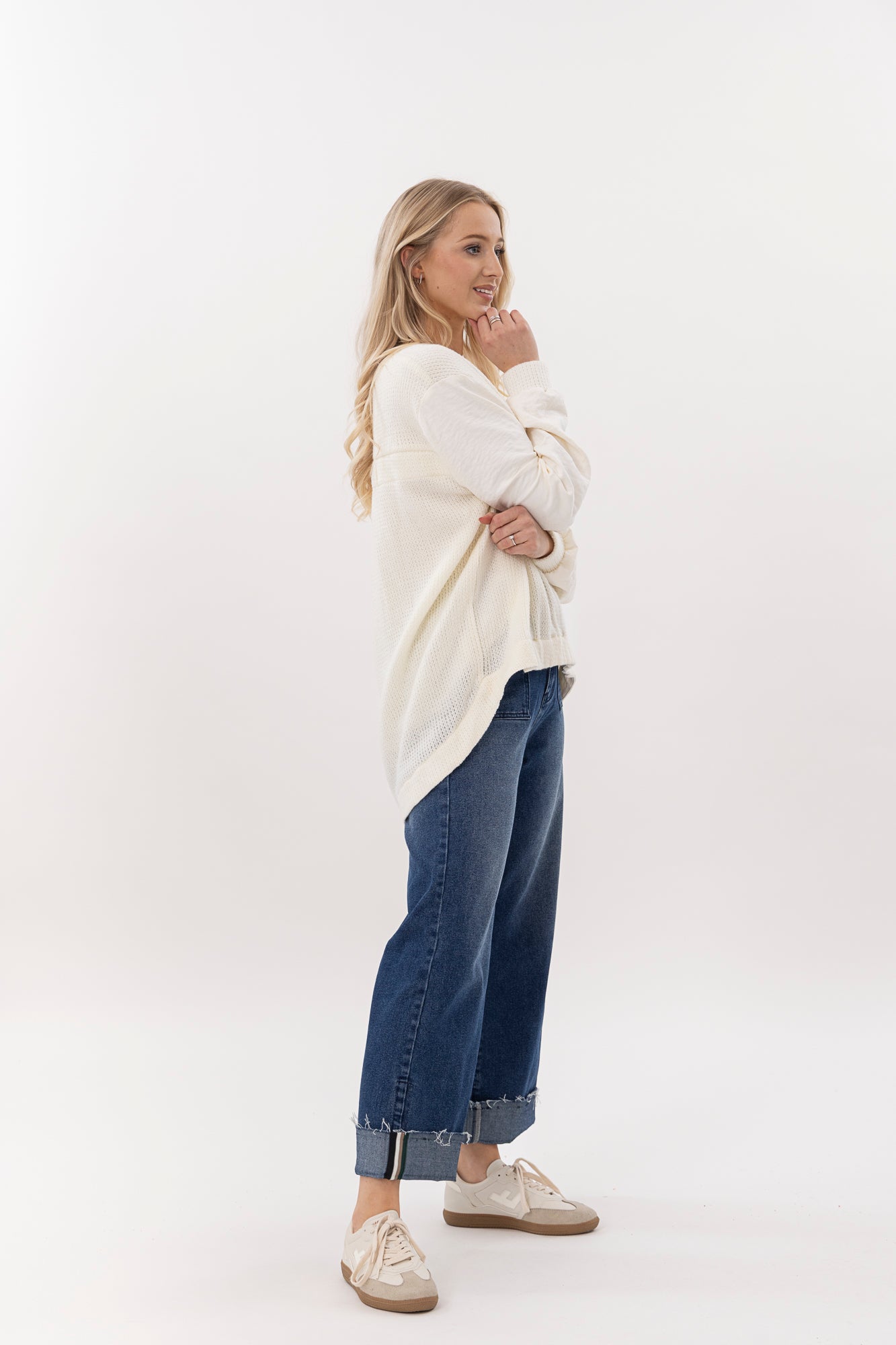 Neve Top - Cream knit