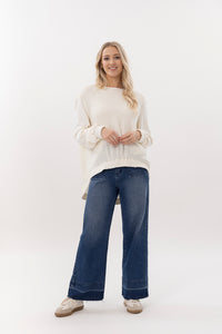 Neve Top - Cream knit