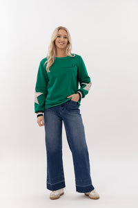 All star sweat - Green