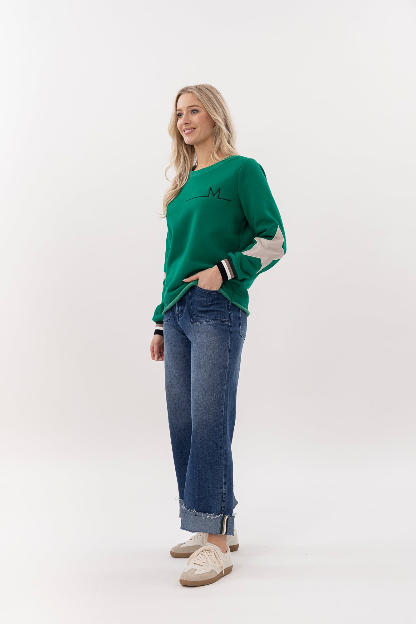 All star sweat - Green