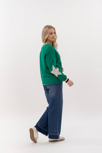 All star sweat - Green