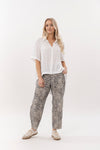 Barrel Jean - leopard wash