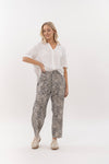 Barrel Jean - leopard wash