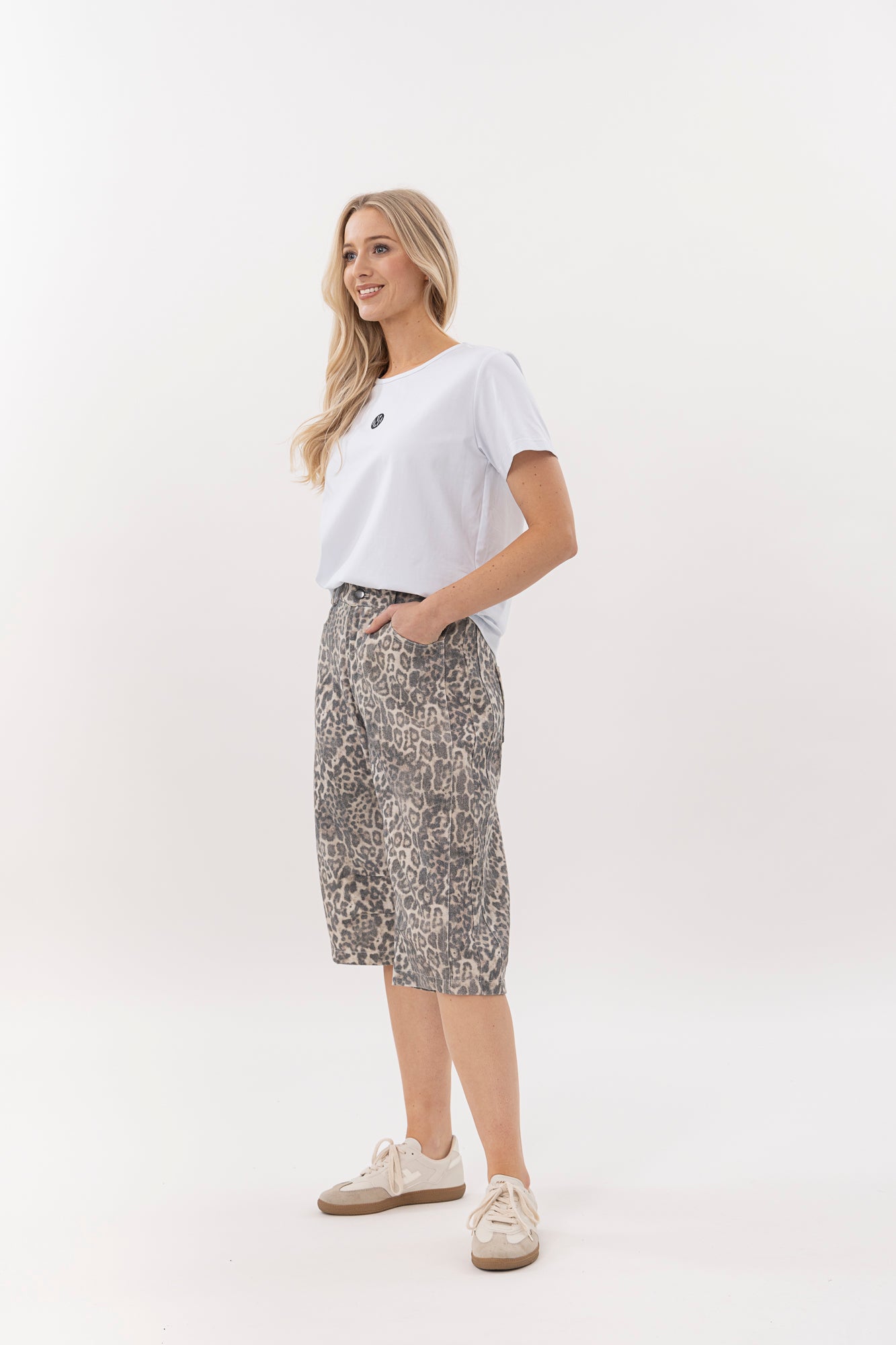 Leopard Barrel short