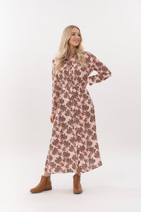 Libby Dress - Blush Baroque