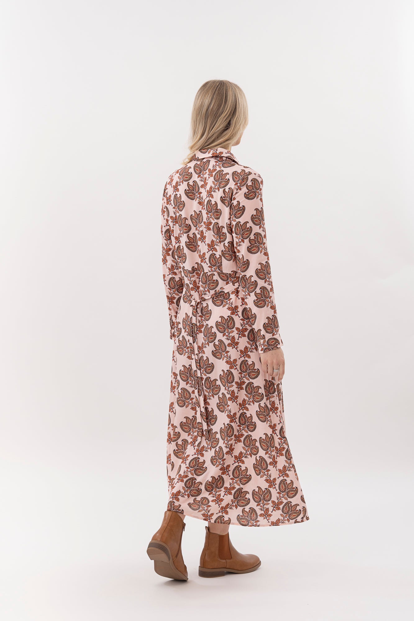 Libby Dress - Blush Baroque