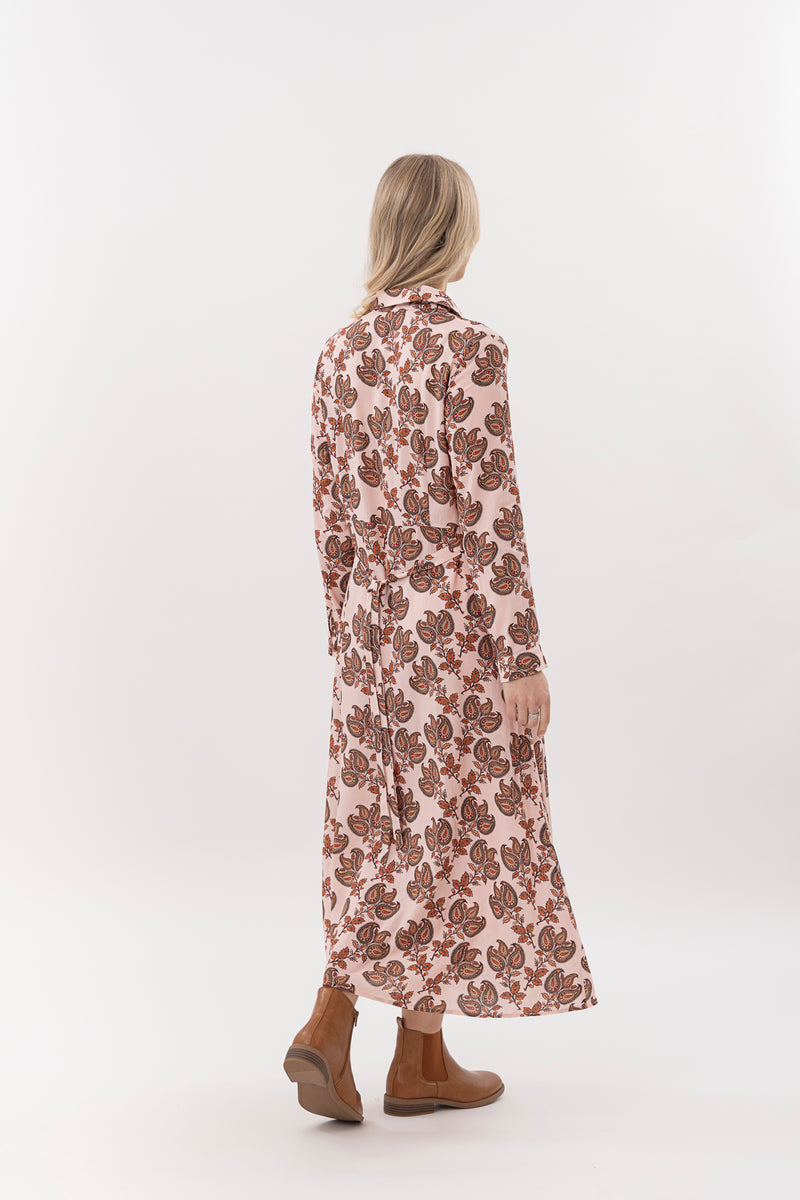 Libby Dress - Blush Baroque