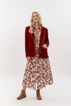 Libby Dress - Blush Baroque