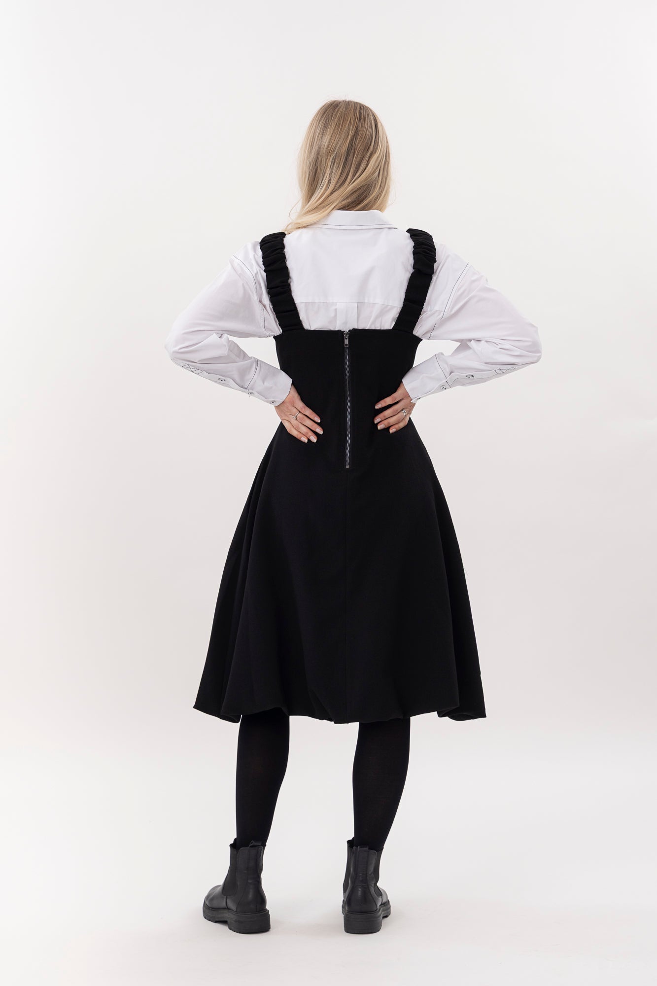 Pinafore Bubble Dress