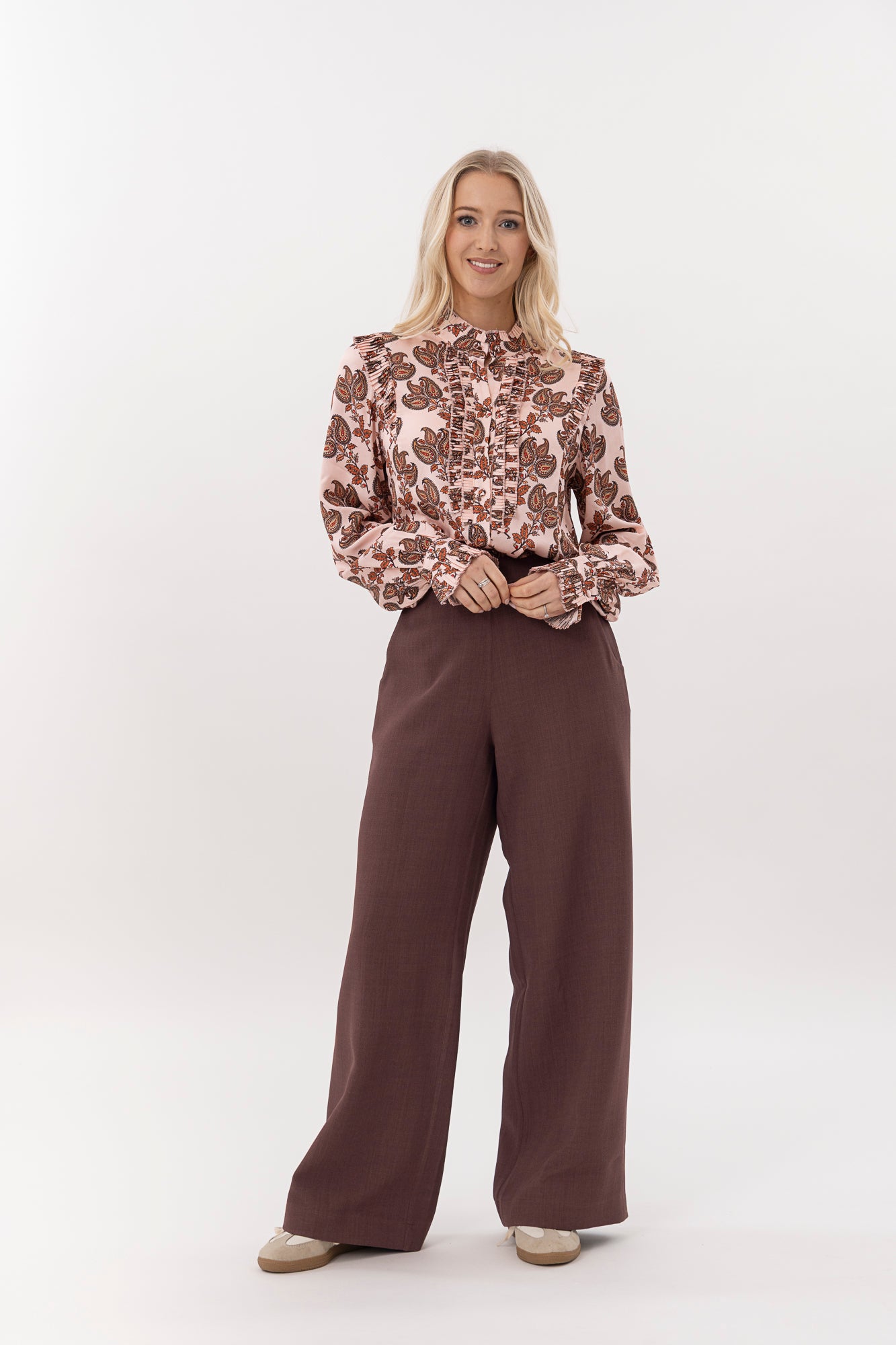 Jools Shirt - Blush Baroque