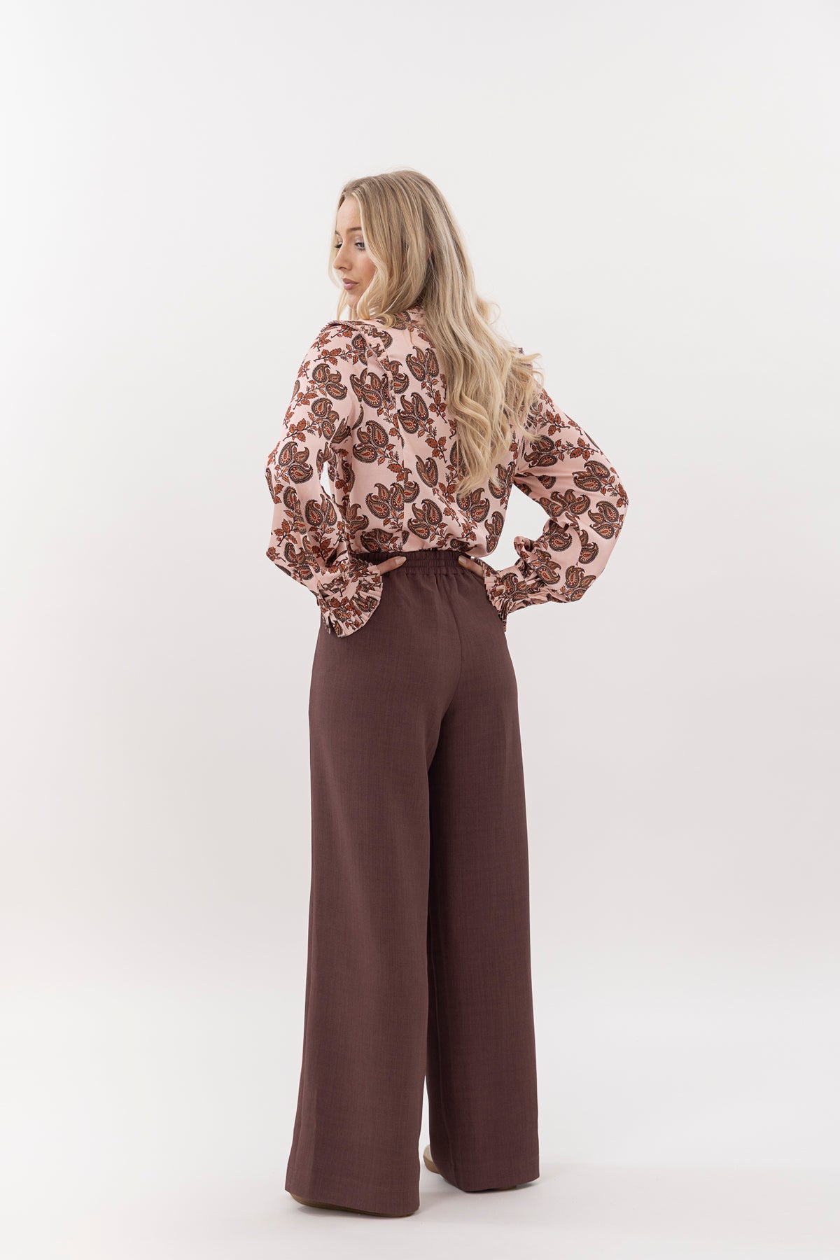Sienna Pant - Blushing Plum