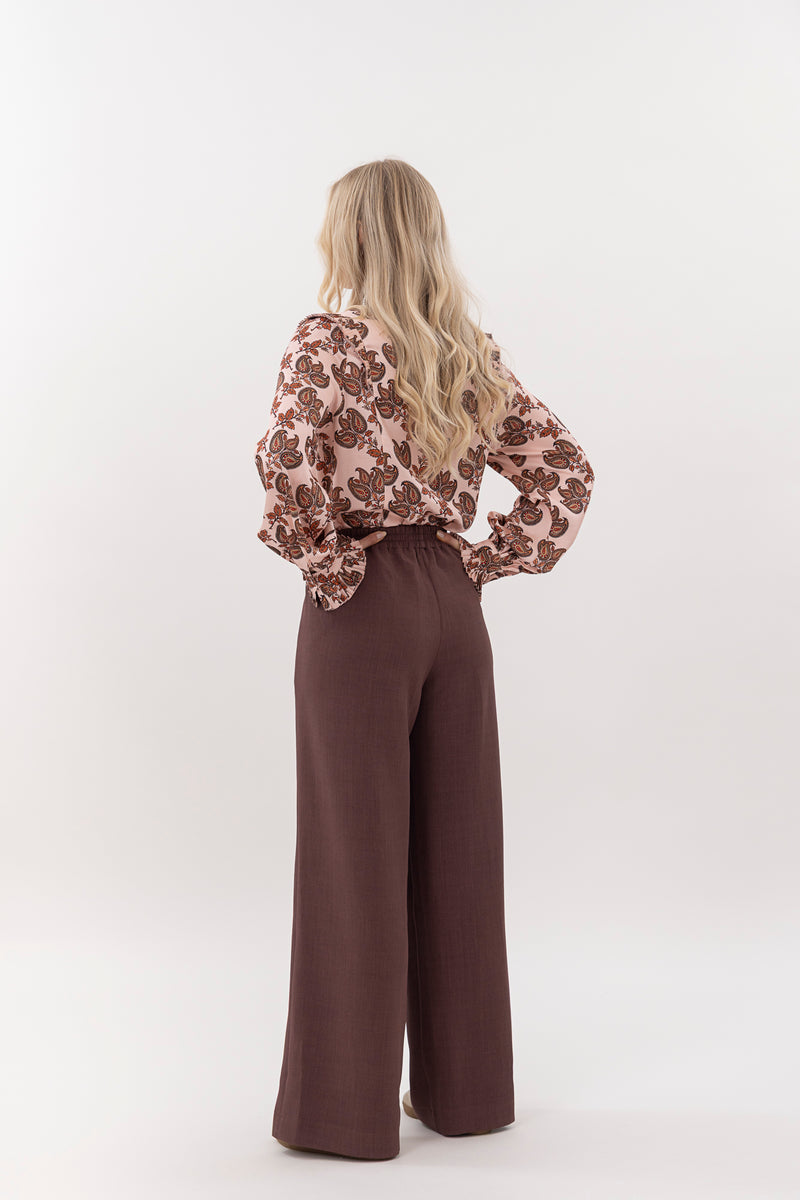 Jools Shirt - Blush Baroque