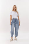 Barrel Jean  Light wash