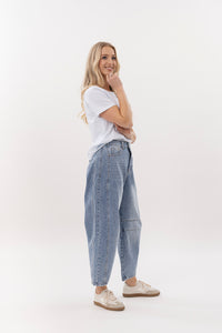 Barrel Jean  Light wash