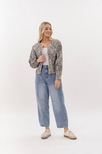 Barrel Jean  Light wash