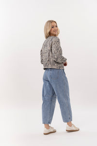 Barrel Jean  Light wash