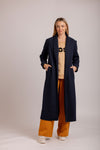 Luca Coat Navy
