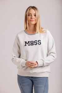 Moss Sweat Grey Marle