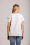 Queen Bee Tee White