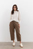 Moss Bailey Barrel jean - brown wash