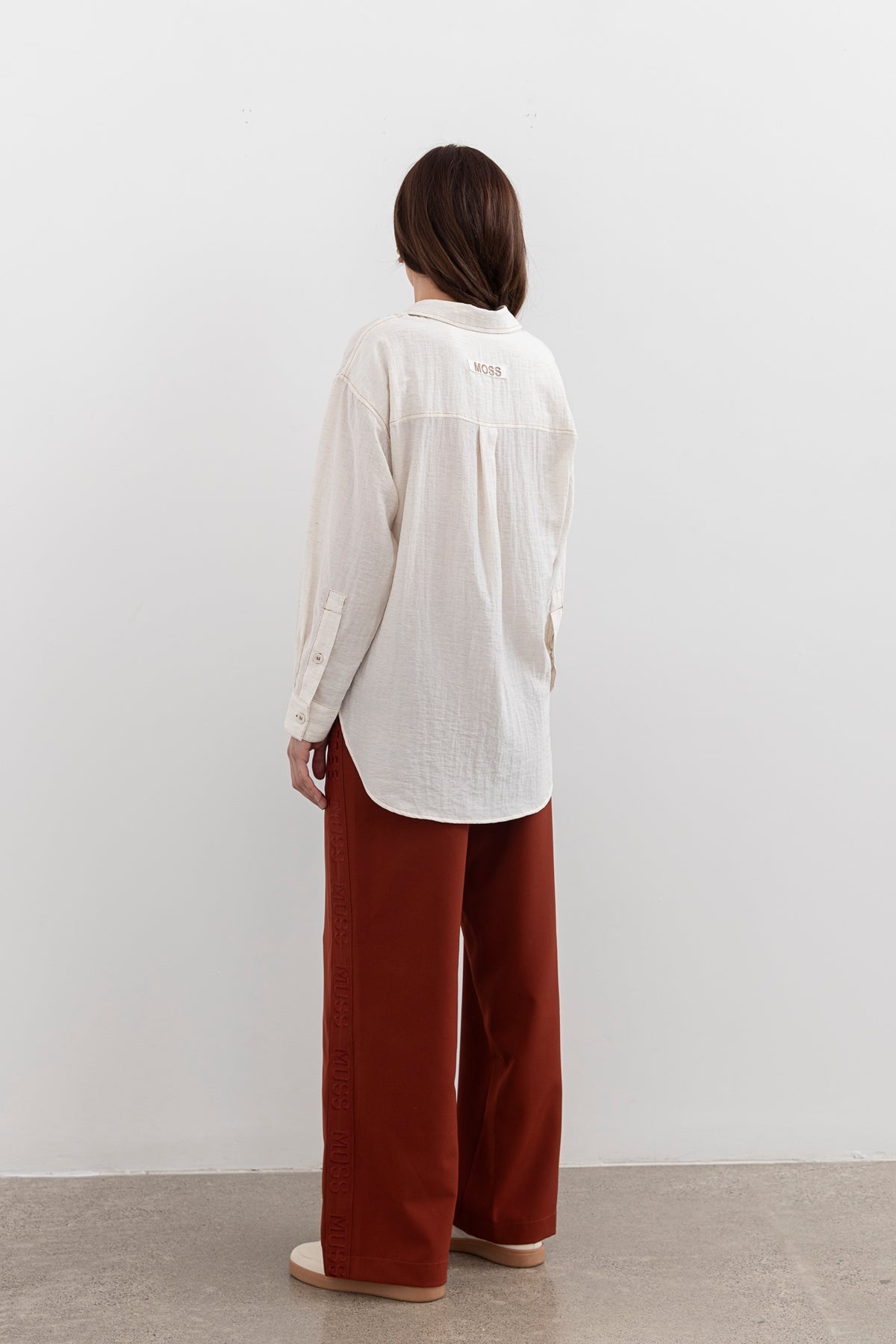 Moss Tate Pant - fired brick
