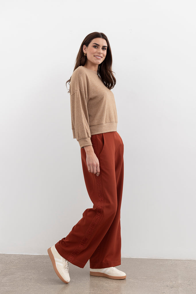 Moss Tate Pant - fired brick