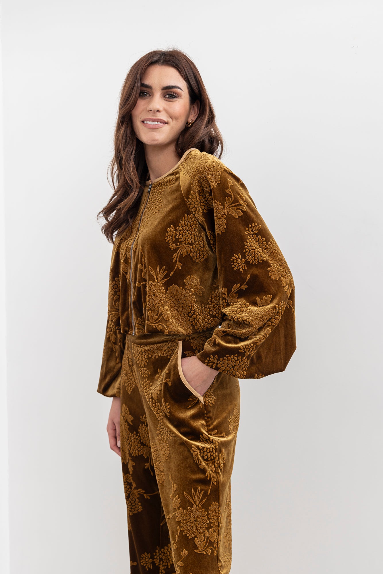 Moss Maxmara jacket - Velvet print