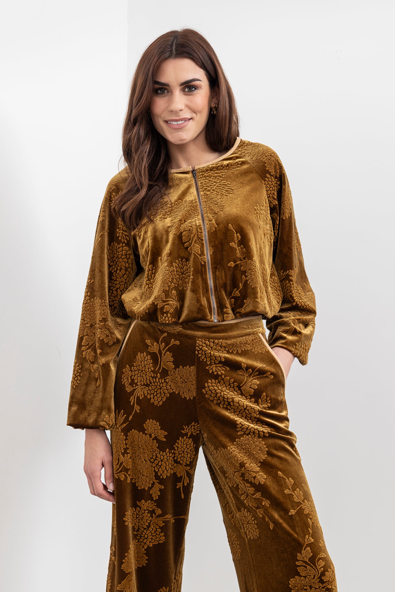 Moss Maxmara jacket - Velvet print