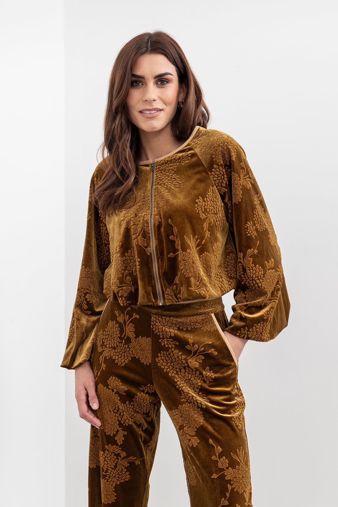 Moss Maxmara jacket - Velvet print